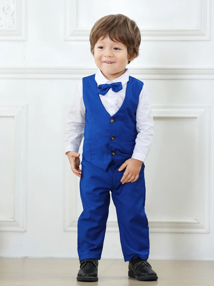 Gentleman Outfits Birthday  for Boy Children