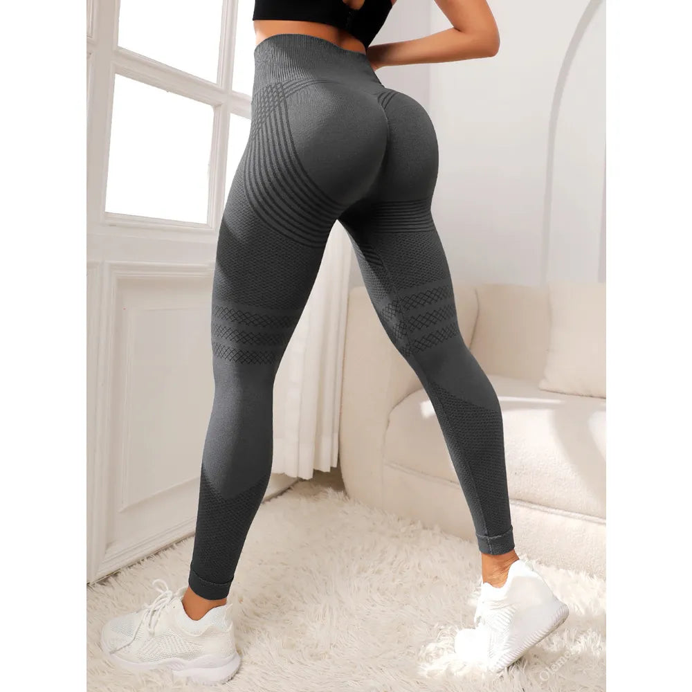 Women Gym Seamless Leggings Yoga Sports Pant Stretchy High Waist Leggings Fitness Leggings Sports Activewear Leegings