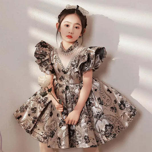 High-End Flower Girl Dresses Kids  Ball Gowns Vintage