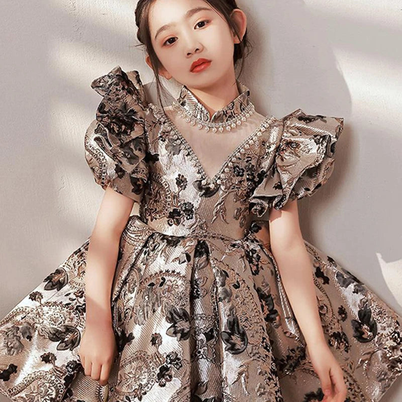 High-End Flower Girl Dresses Kids  Ball Gowns Vintage