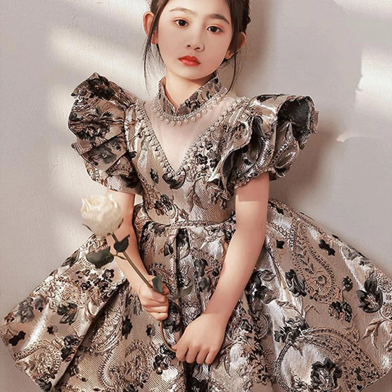 High-End Flower Girl Dresses Kids  Ball Gowns Vintage